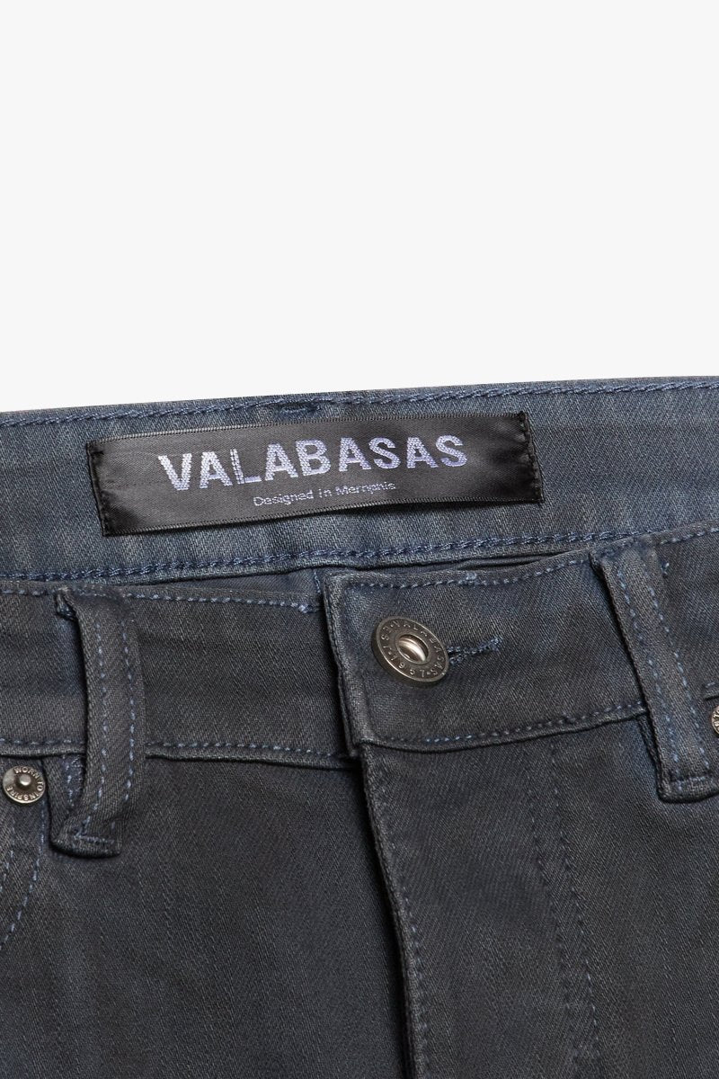 Mr.Flex Skinny Jean Dirty Dark Grey - Valabasas