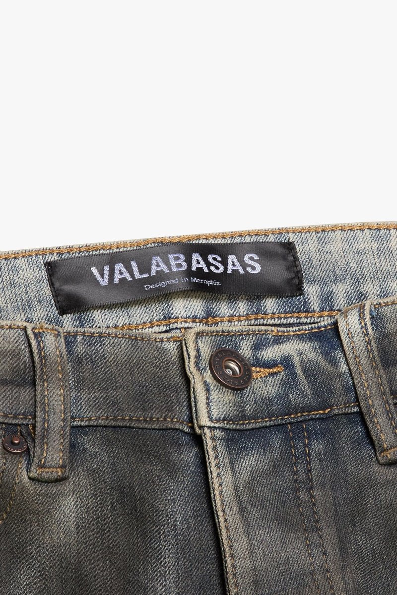 Mr.Flex Skinny Jean Vintage Dirty Wash - Valabasas