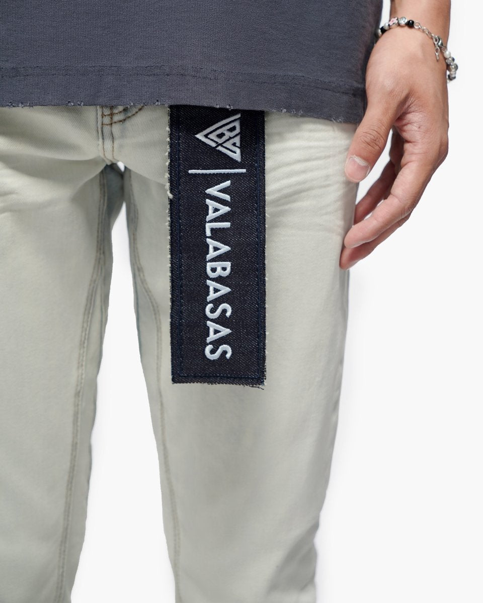 Mr.Stacked Arctic Blue Jeans - Valabasas