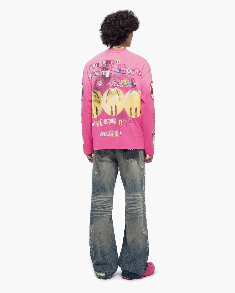 My Name Is Hot Pink Crewneck - Valabasas