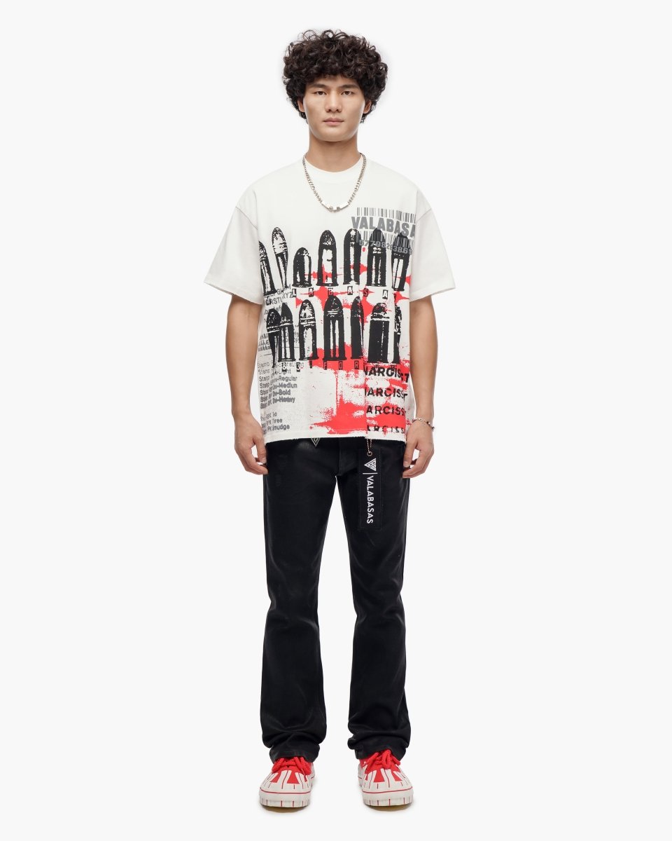 Narcissist White Tee - Valabasas