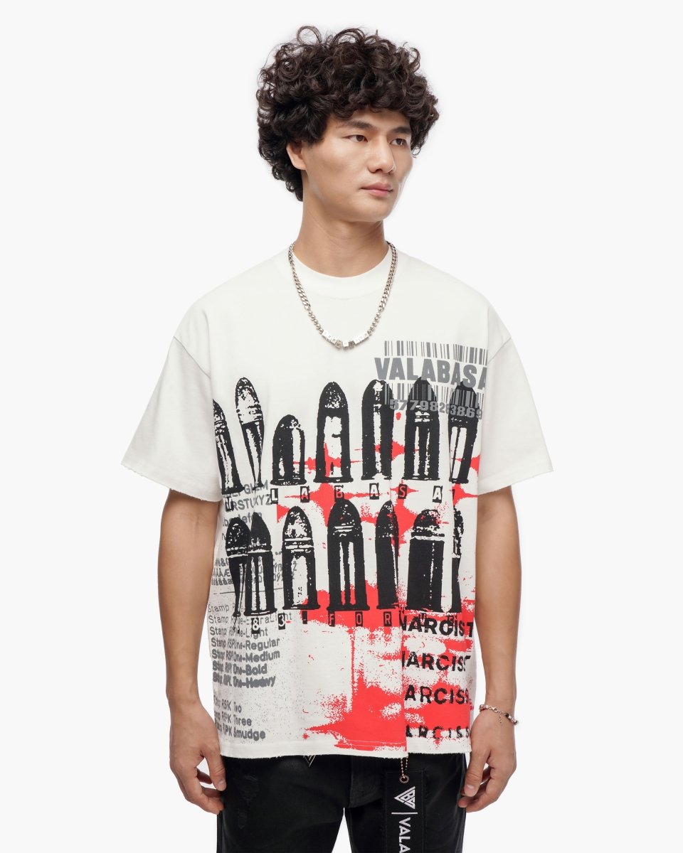 Narcissist White Tee - Valabasas