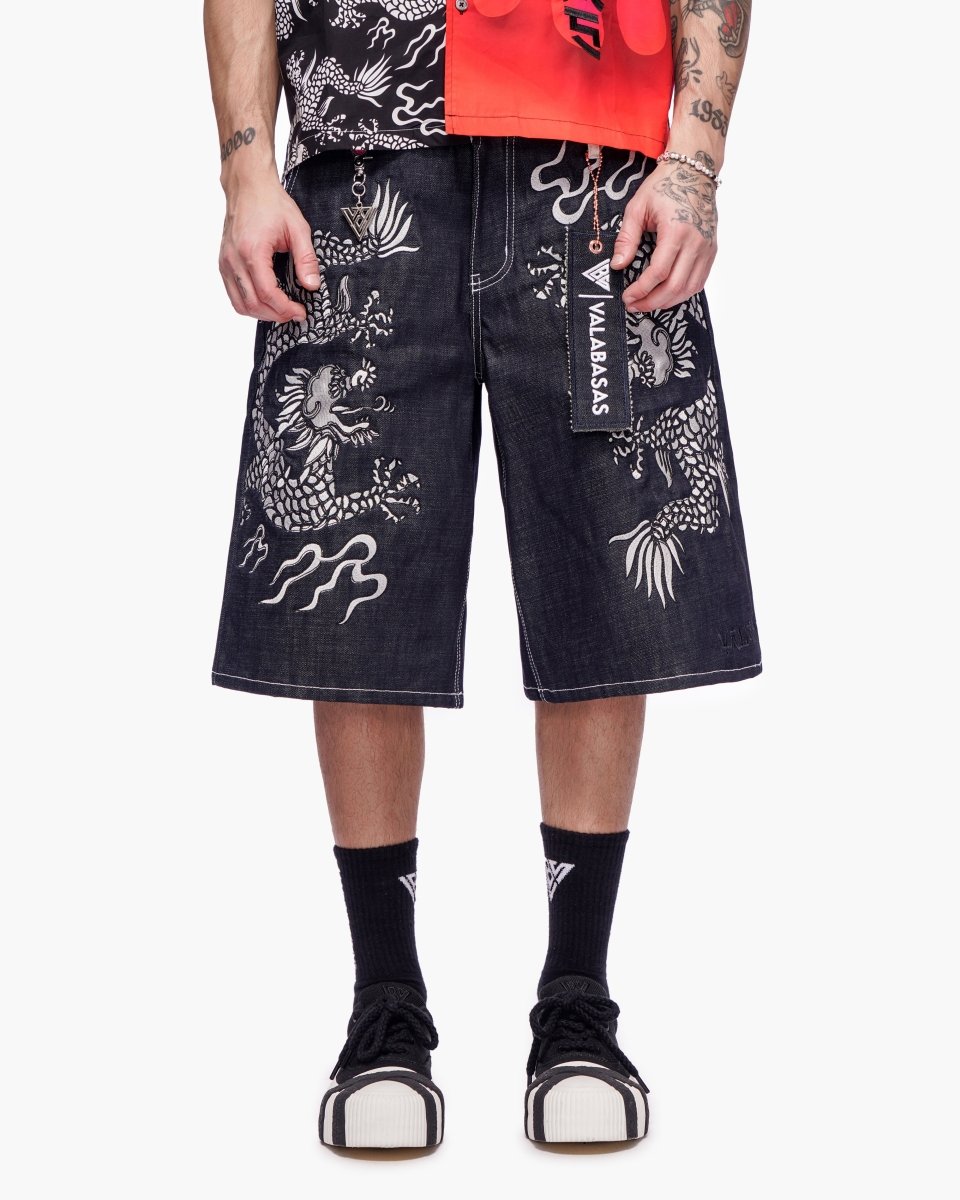 Nexoza Mens Jorts Indigo - Valabasas