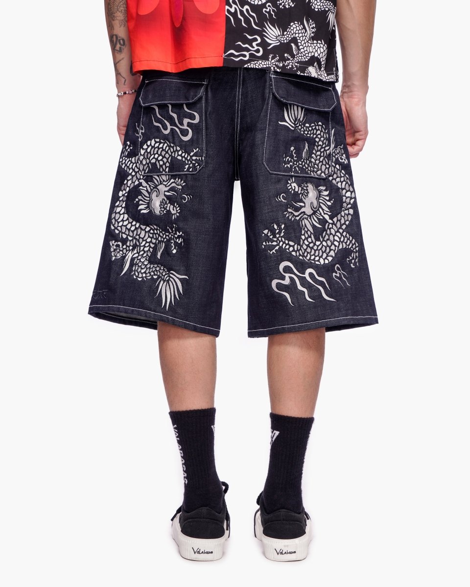 Nexoza Mens Jorts Indigo - Valabasas