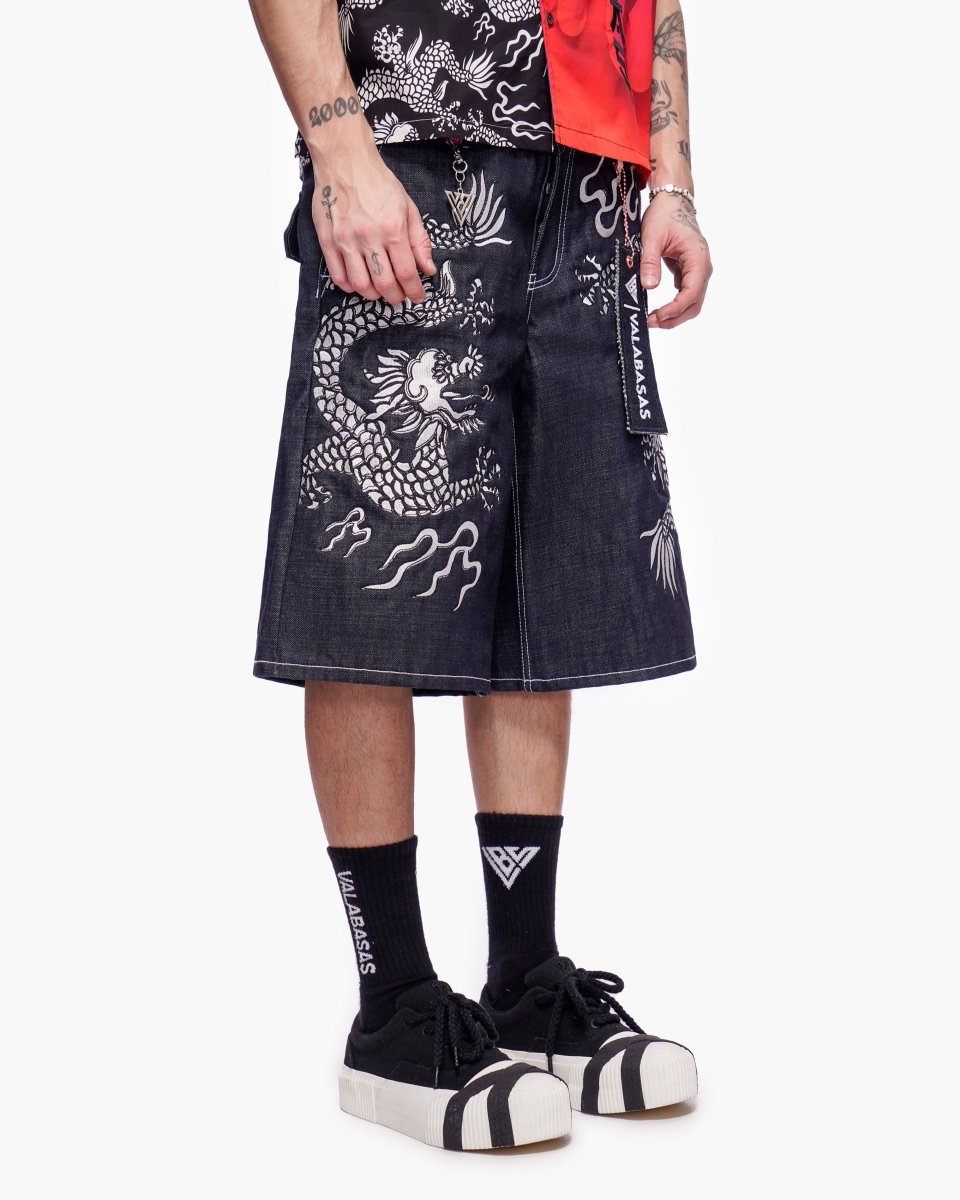 Nexoza Mens Jorts Indigo - Valabasas