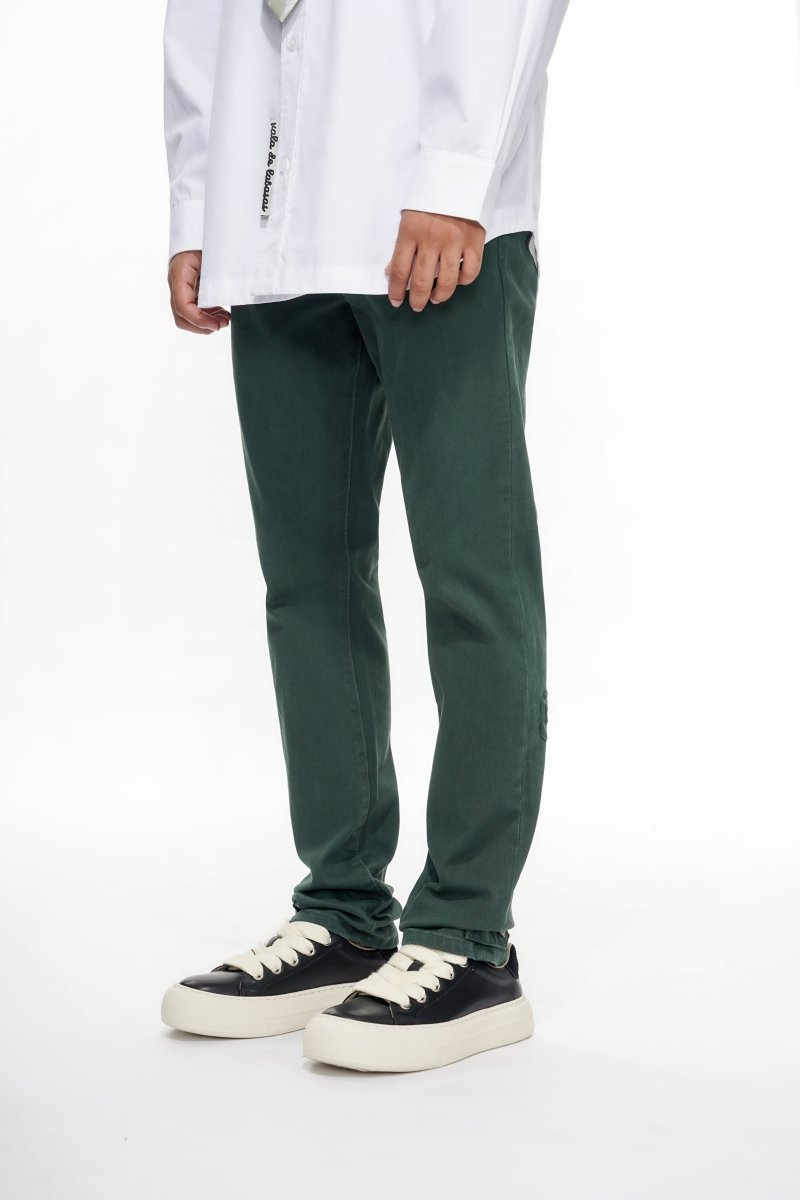 Noctis Chino Pants – Green (Cotton Blend) - Valabasas