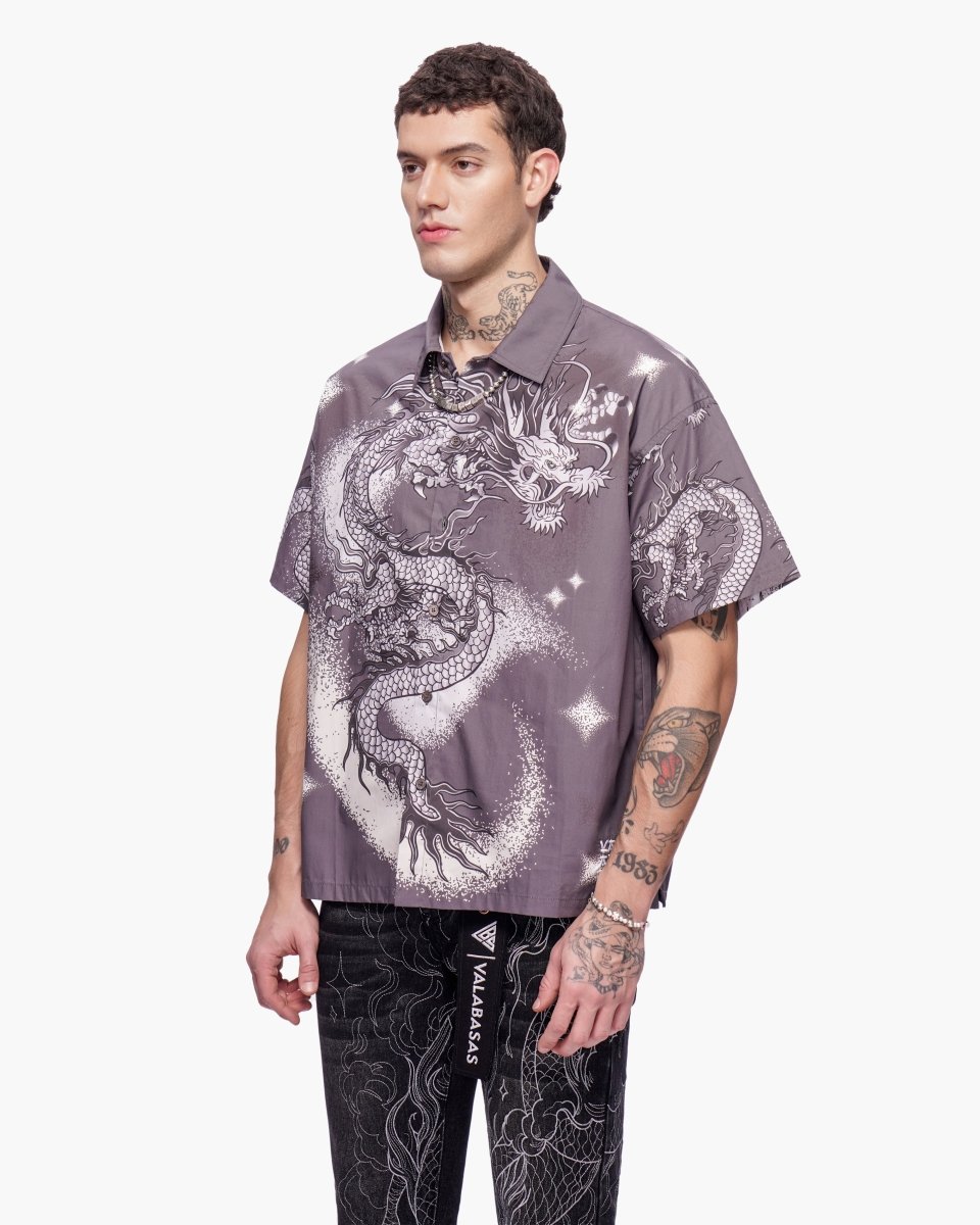 Noriku Button Down Grey - Valabasas