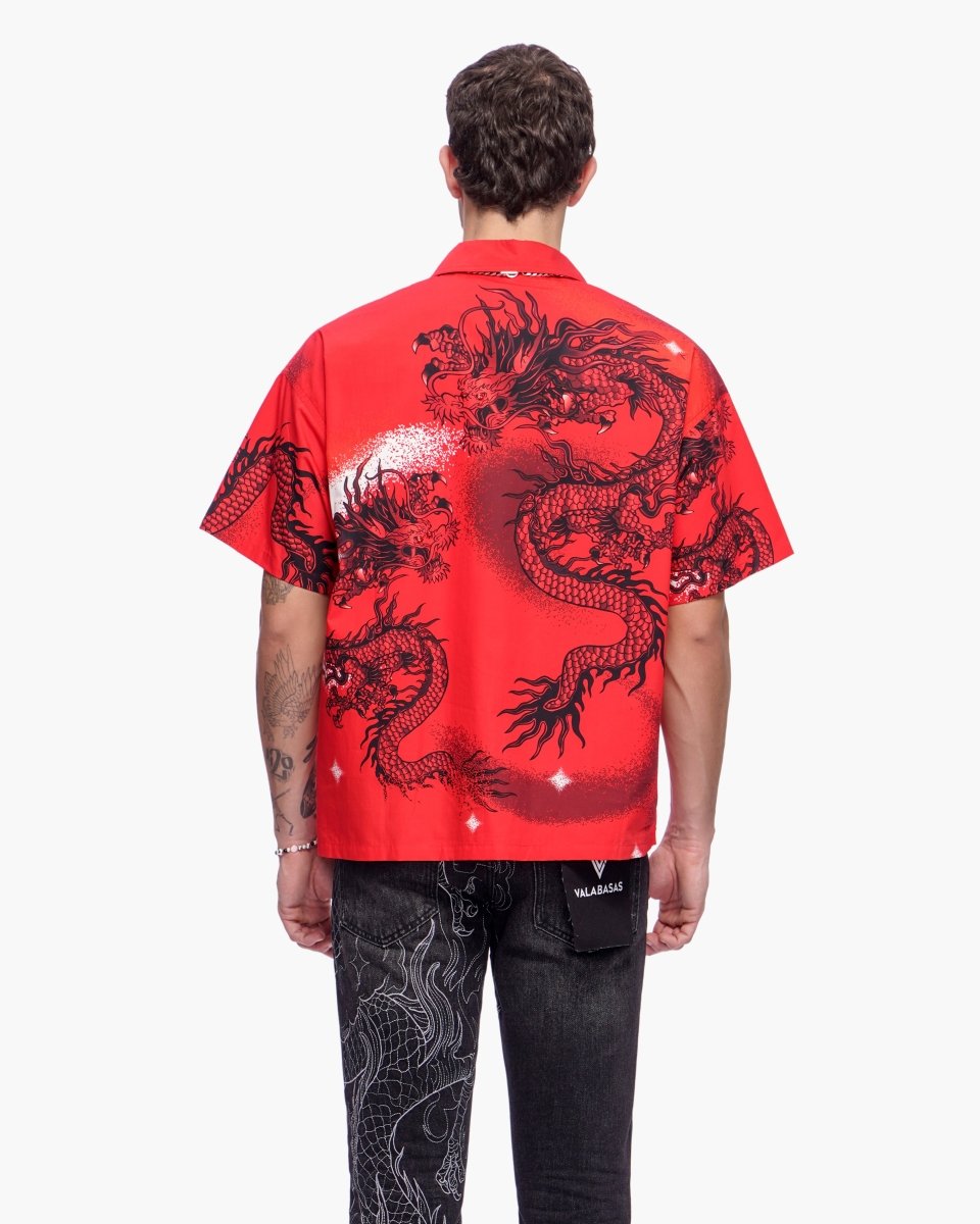 Noriku Button Down Red - Valabasas