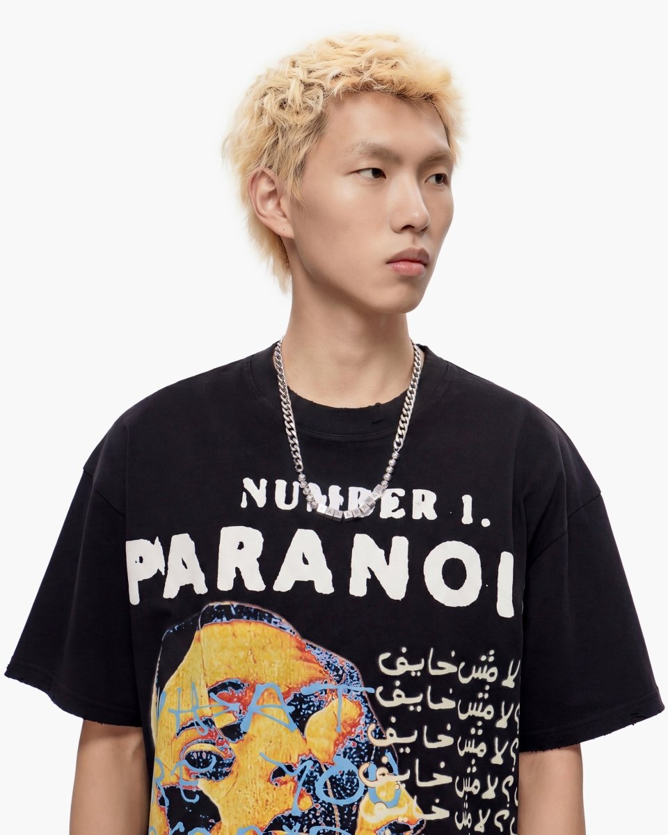 Paranoid Tee Black - Valabasas