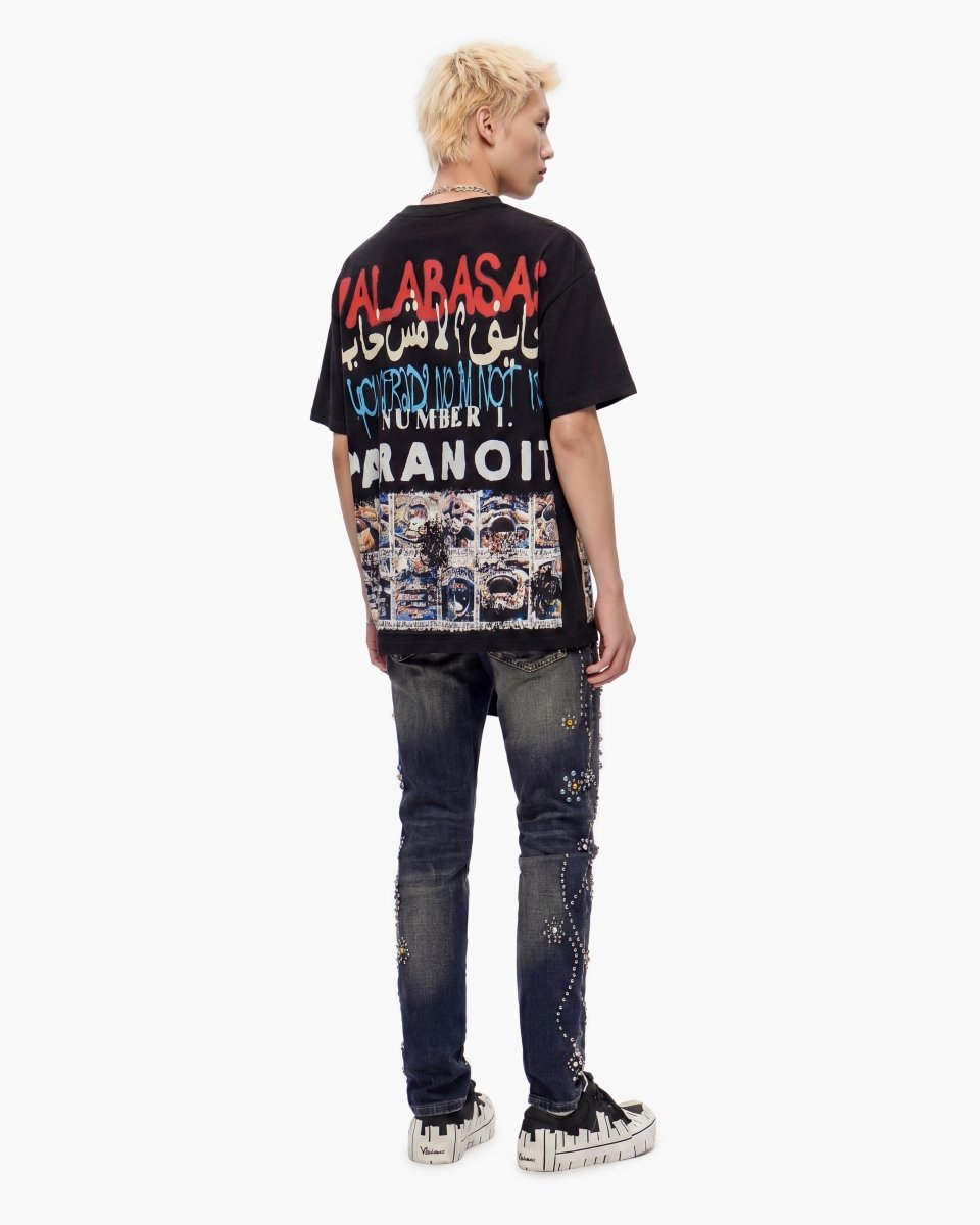 Paranoid Tee Black - Valabasas