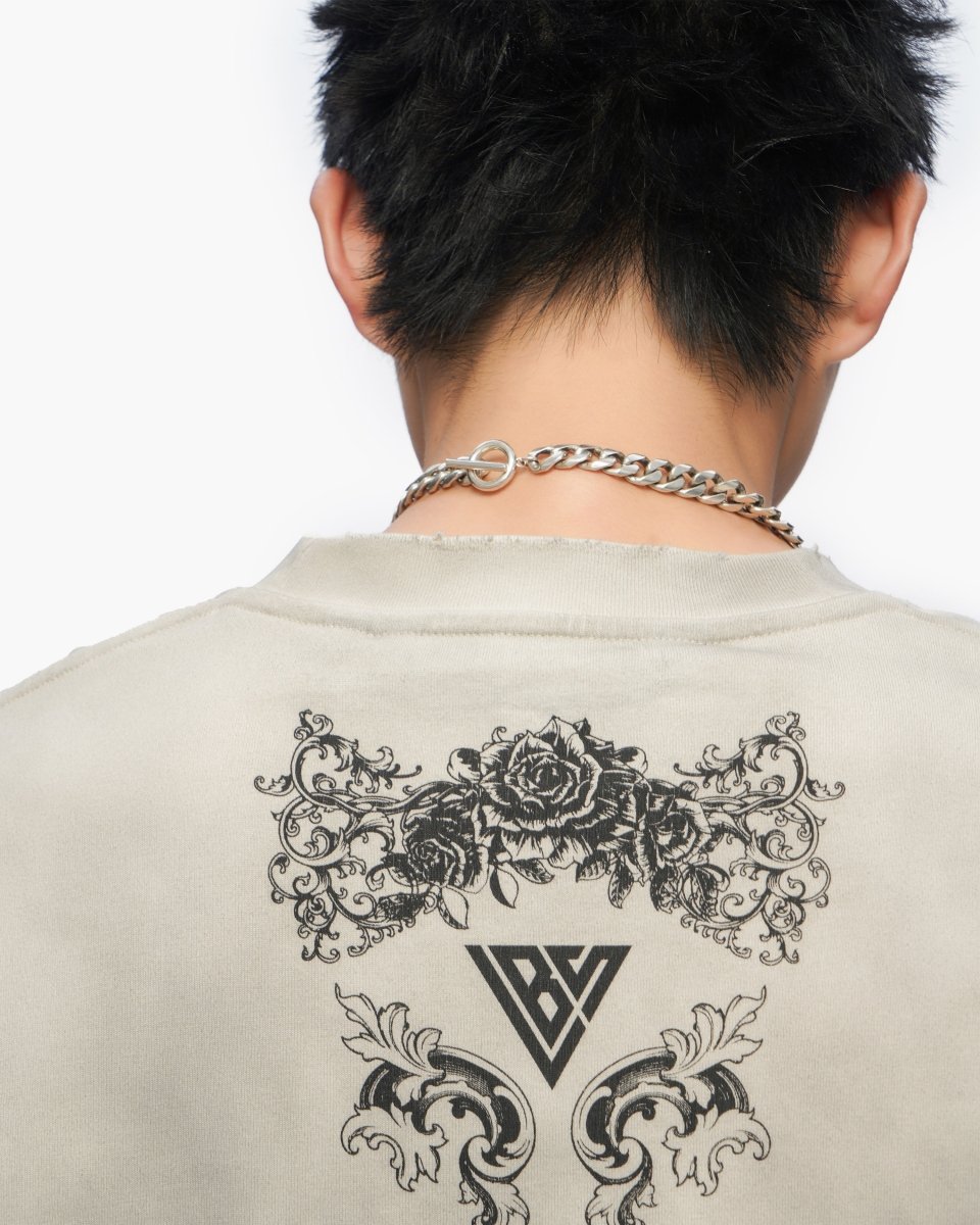 Parchment Tee Vintage Light Grey - Valabasas