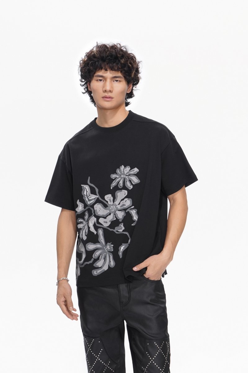 Plucked Tee Black - Valabasas
