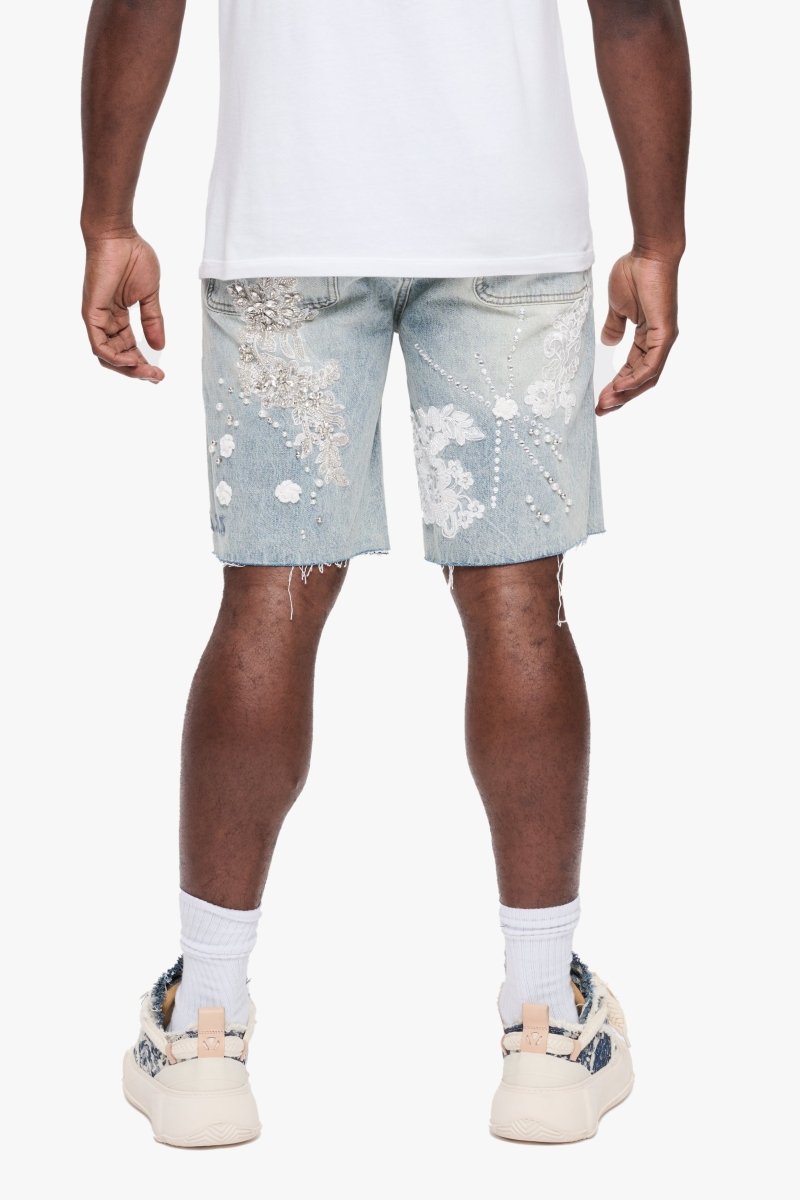 Polar Denim Shorts Vintage Blue - Valabasas