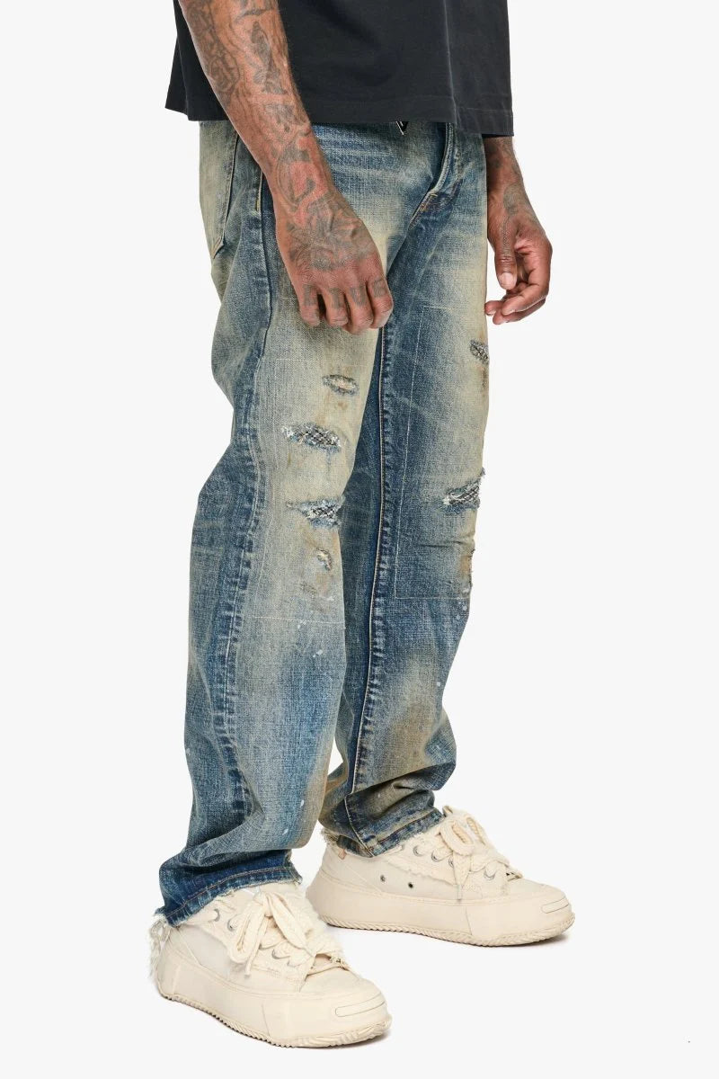 Valabasas Distressed Jeans - Distressed Wash