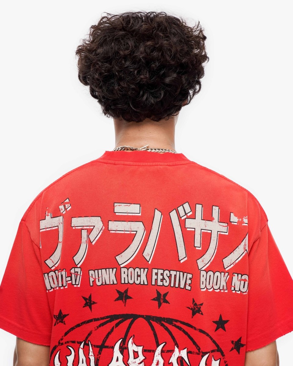 Punk Fest Red Tee - Valabasas