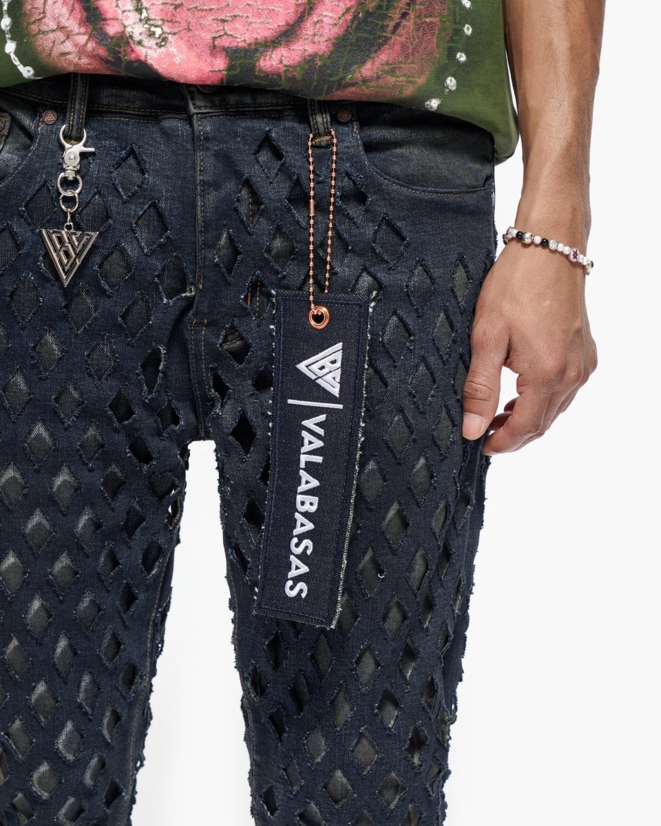 Ransom Dirty Blue Stacked Jeans - Valabasas