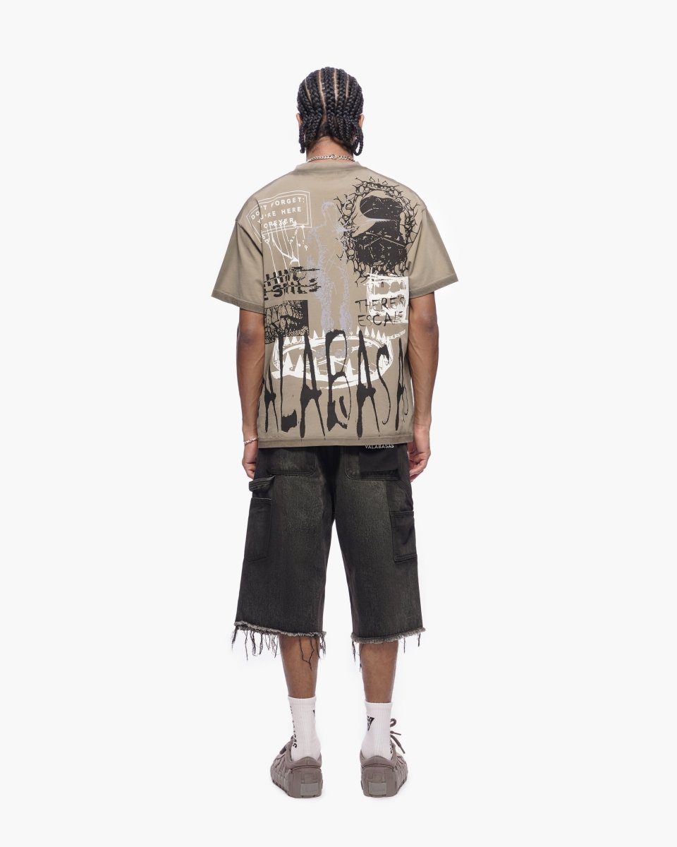 Revolt Jorts Dirty Grey - Valabasas