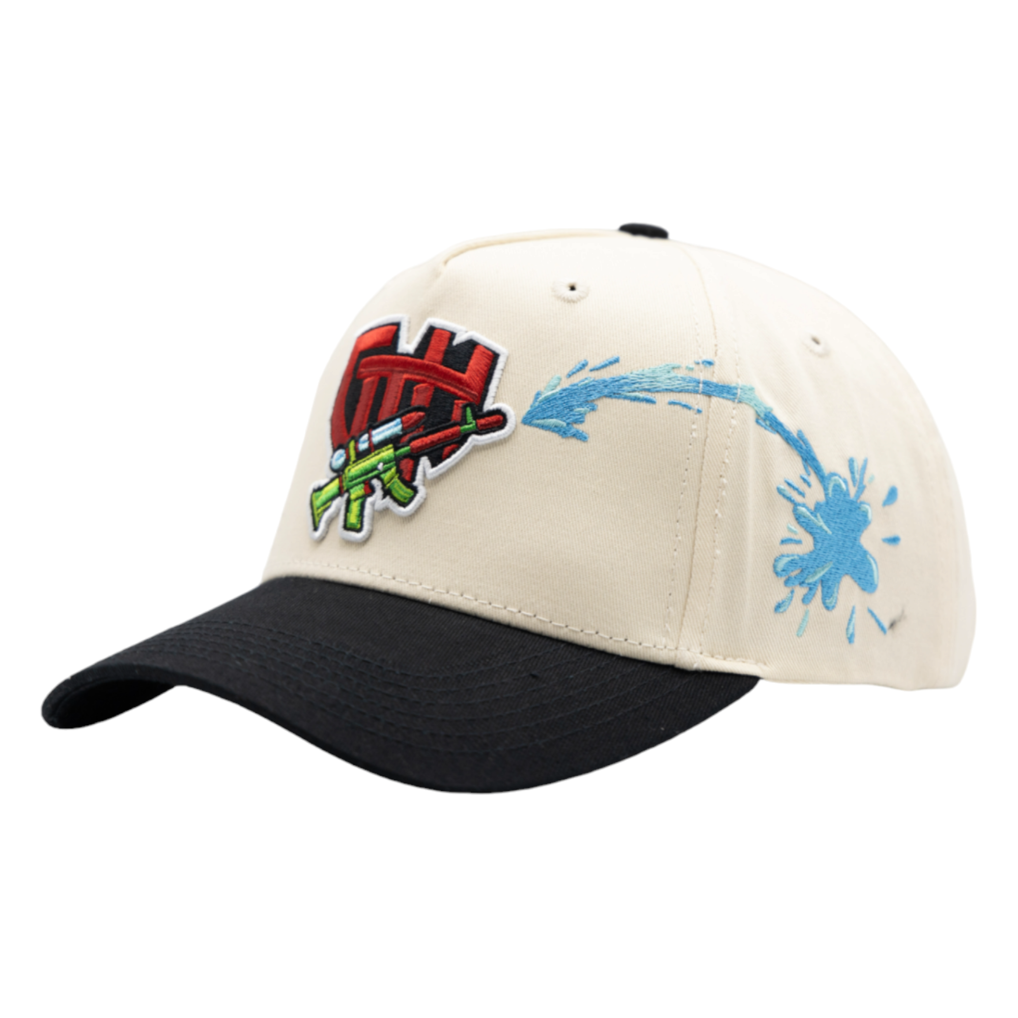 Gth Splash Out Snapback Hat - Beige