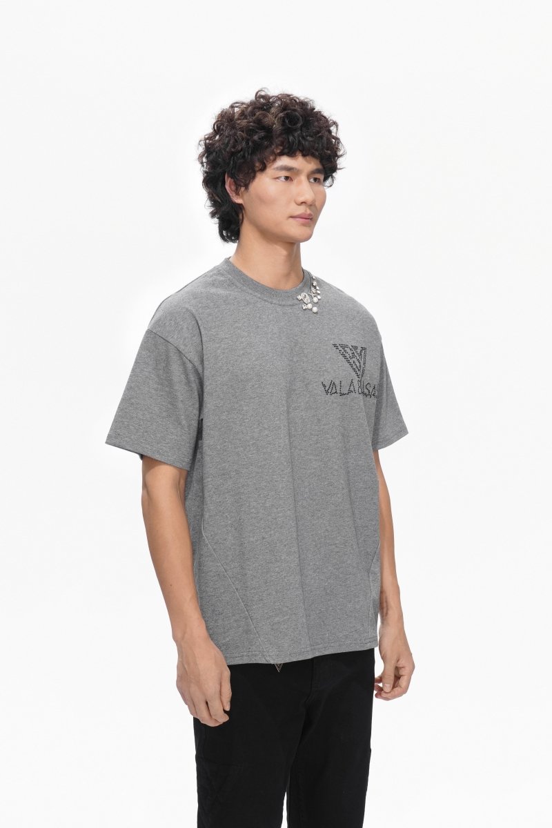 Royalty Tee Light Grey - Valabasas