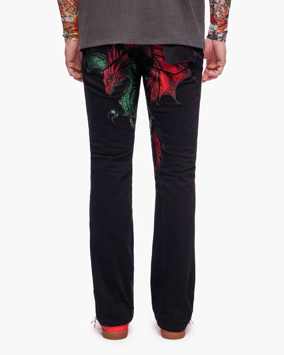 Valabasas Dragon Jeans - Stacked