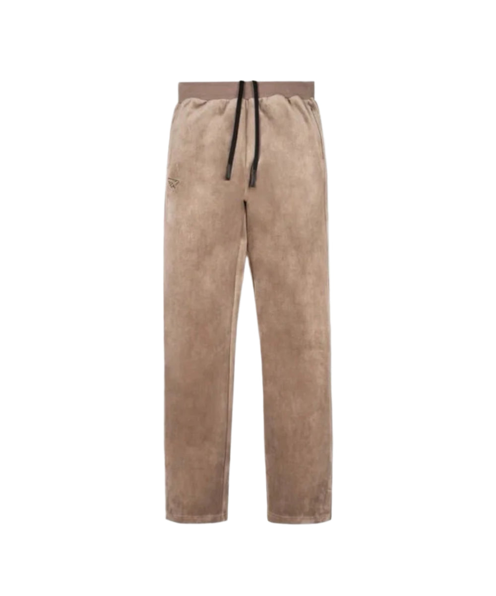 VELOUR PANT BROWN