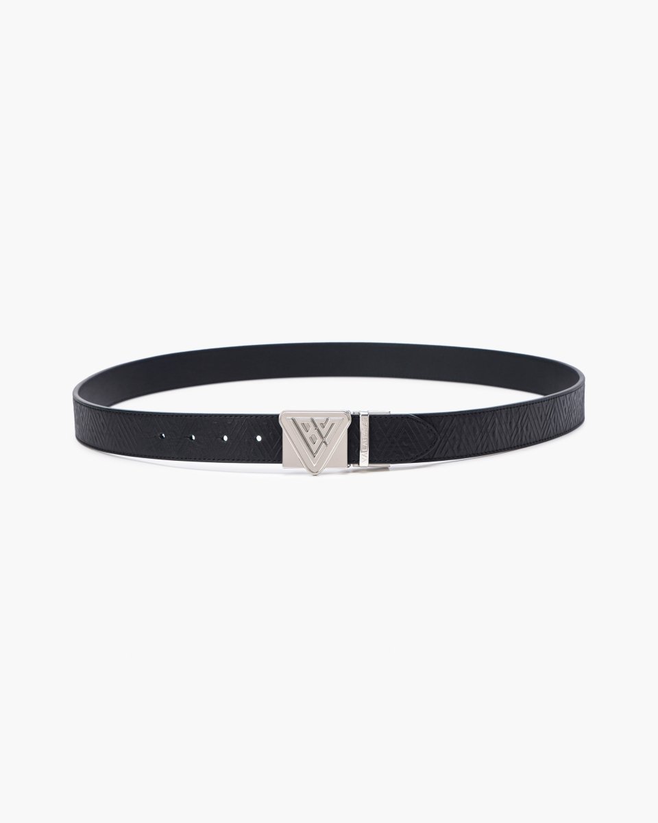 "SAIR" Black Leather Belt - Valabasas