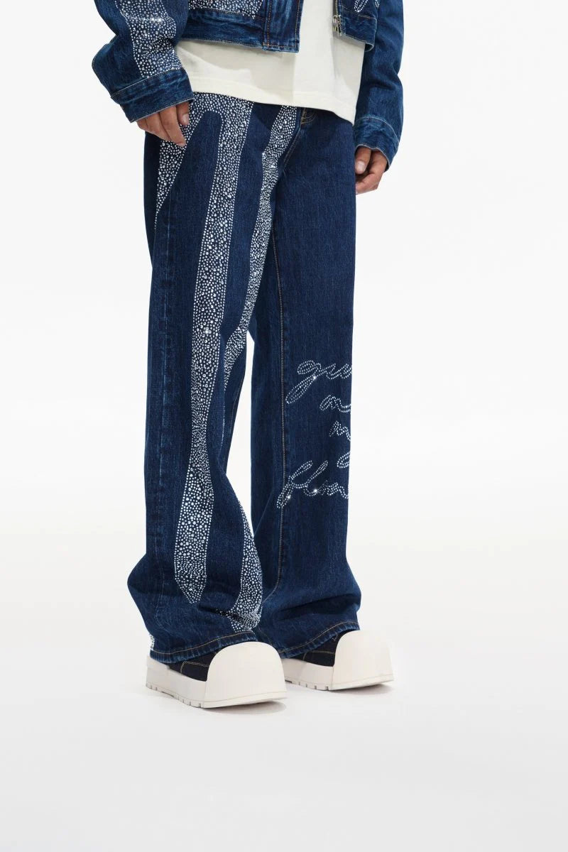 Valabasas Scripted Jeans - Baggy Fit