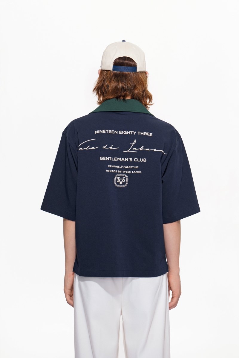 Scuro Button Down – Blue (Cotton Blend) - Valabasas