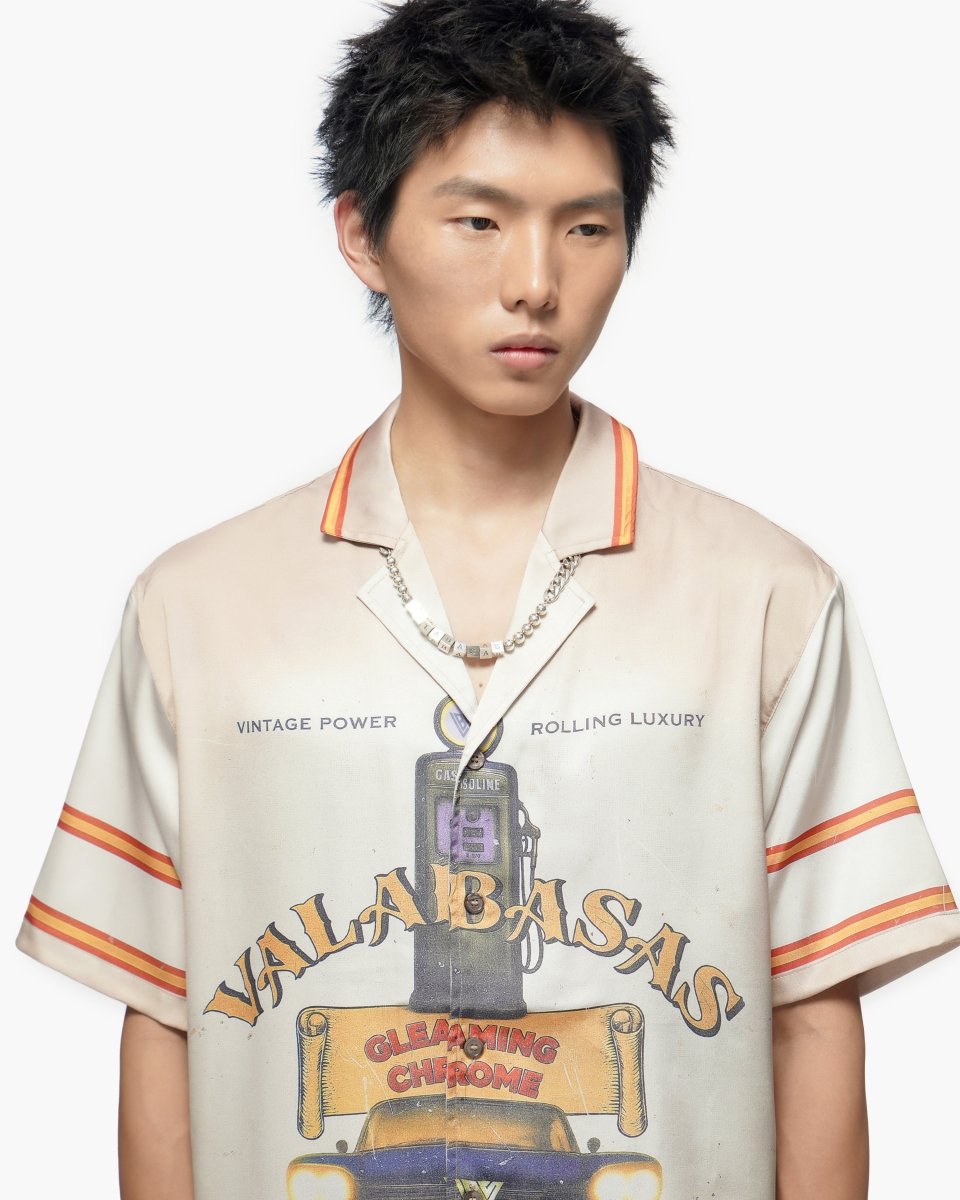 Self Service Cream Button Down Shirt - Valabasas