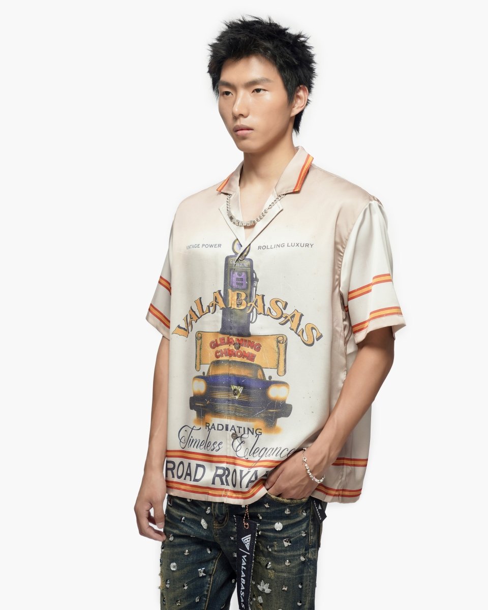Self Service Cream Button Down Shirt - Valabasas