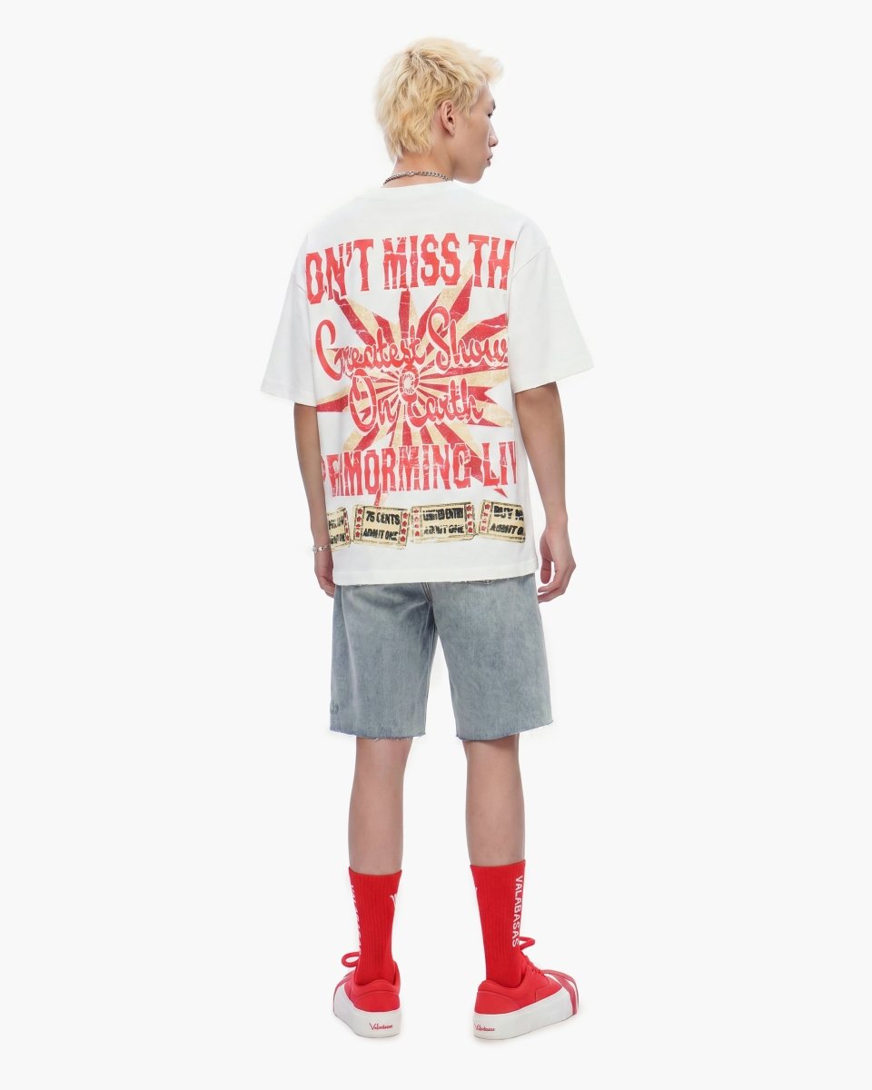 Showtime Tee White - Valabasas