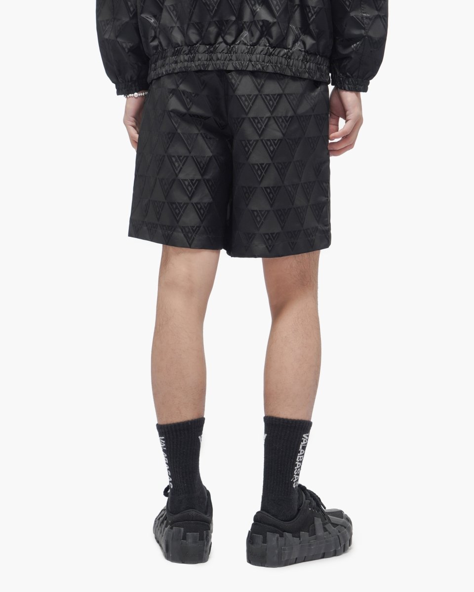 Signature 2.0 Black Nylon Shorts - Valabasas