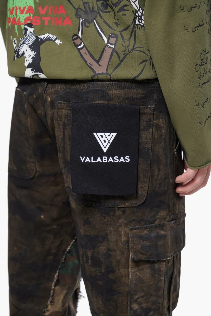Valabasas Camo Cargo Pants - Camouflage Pattern