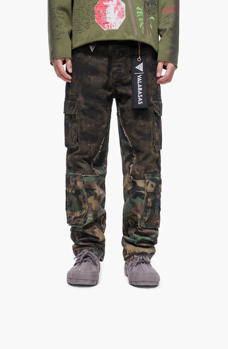 Valabasas Camo Cargo Pants - Camouflage Pattern