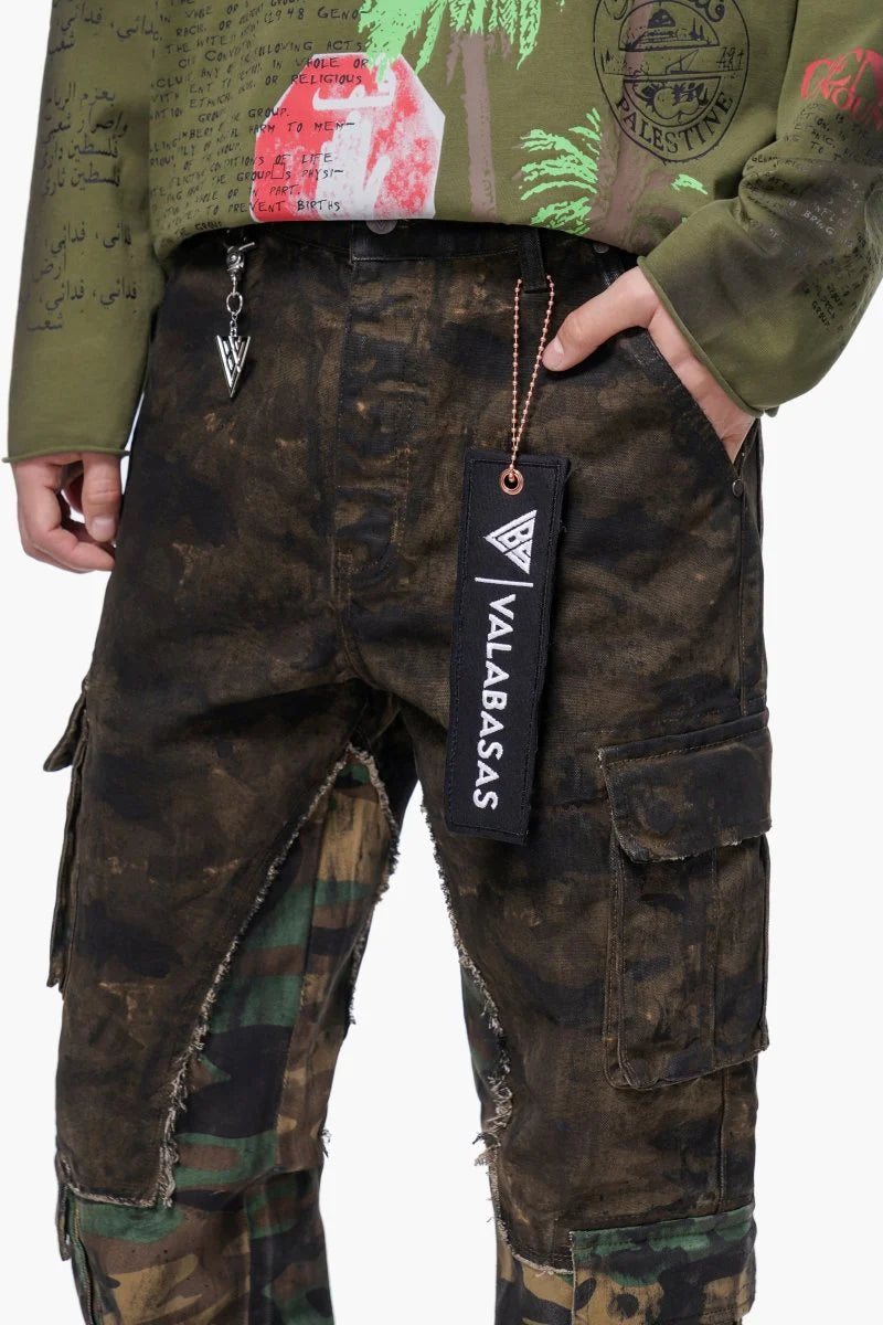 Valabasas Camo Cargo Pants - Camouflage Pattern