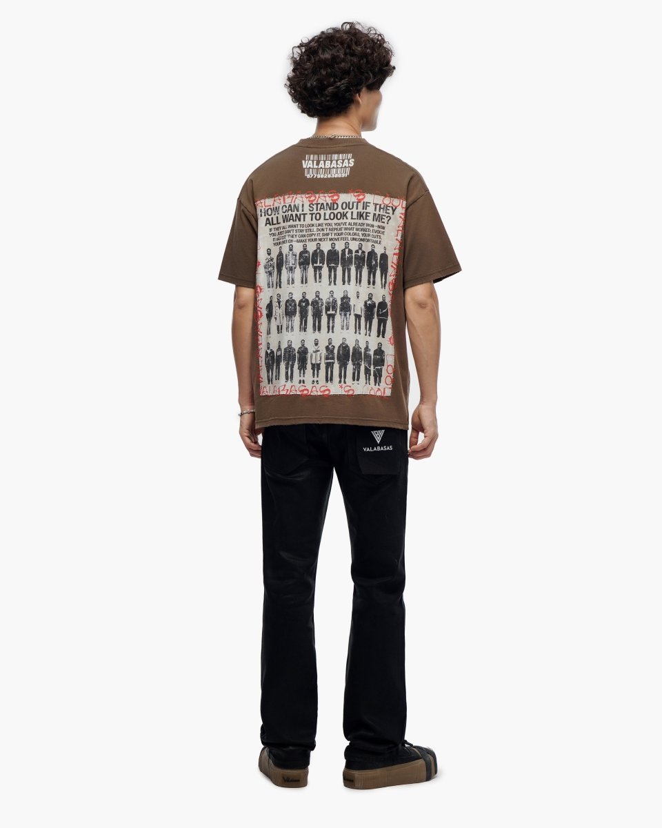 Stand Out Brown Tee - Valabasas