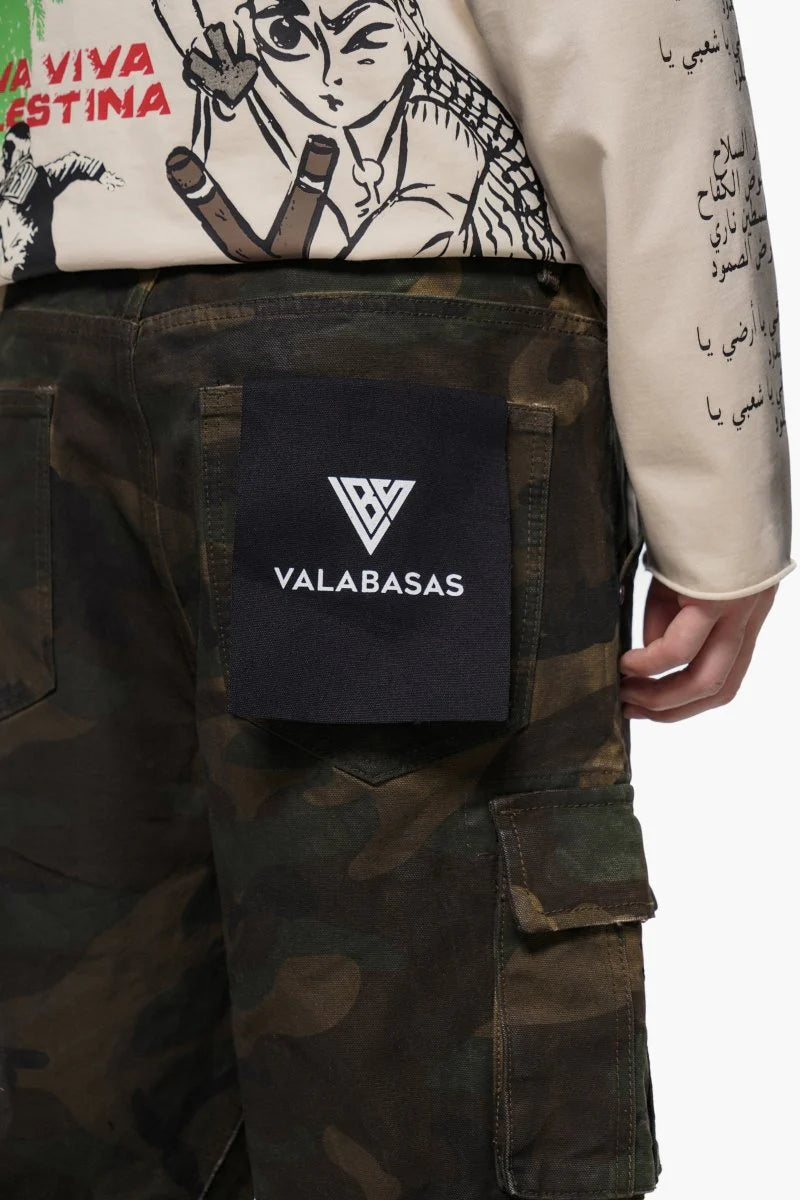 Valabasas Camo Shorts - Camouflage Pattern