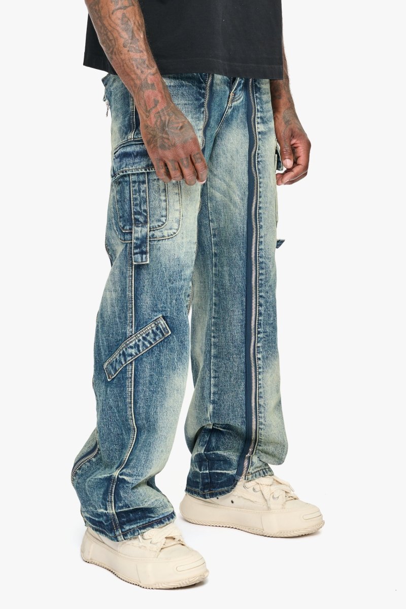 Stock Baggy Vintage Blue - Valabasas