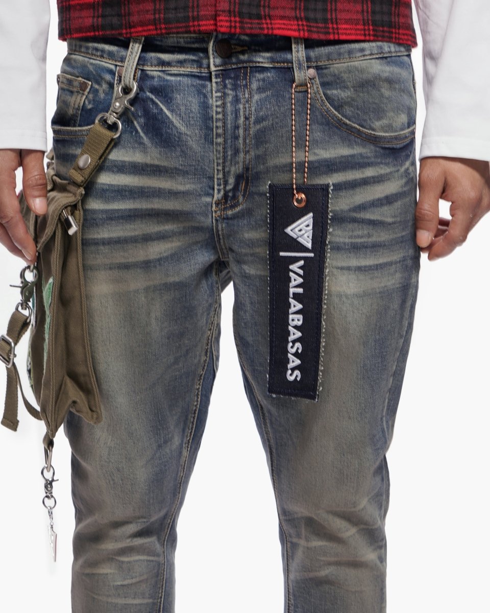 VALABASAS Story Stacked Jean