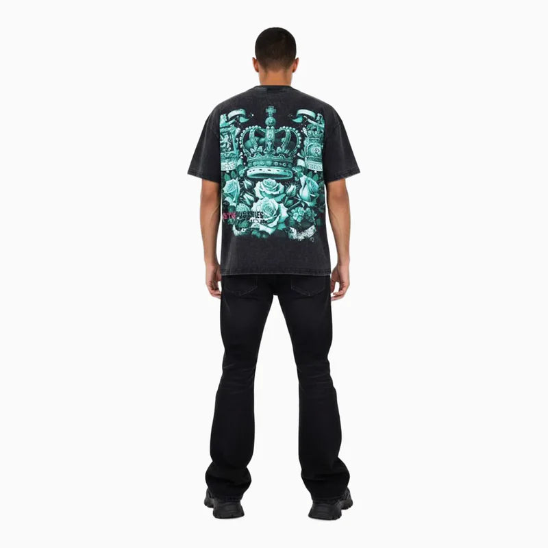 Stray Regal Emblem T-Shirt - Black