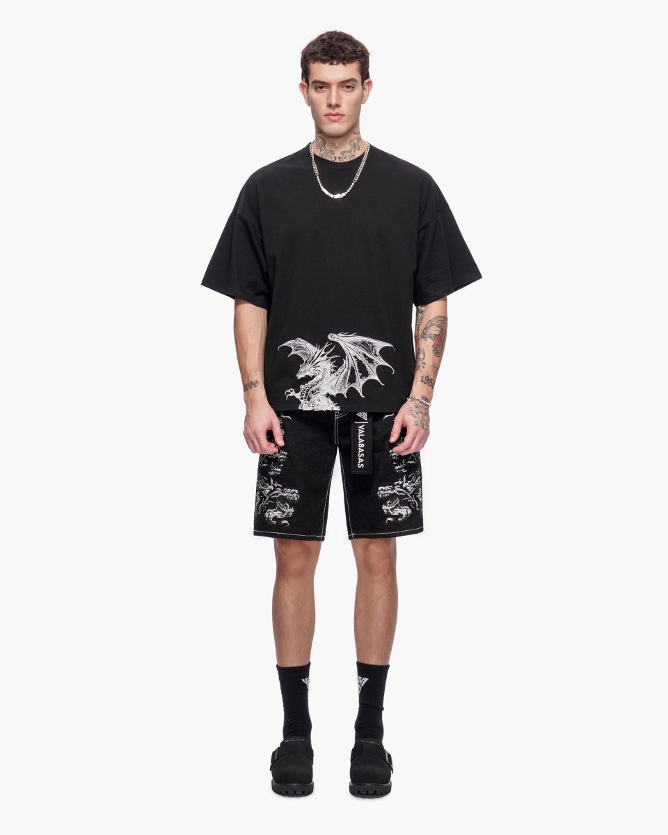 Tsuki Jorts Jet Black - Valabasas