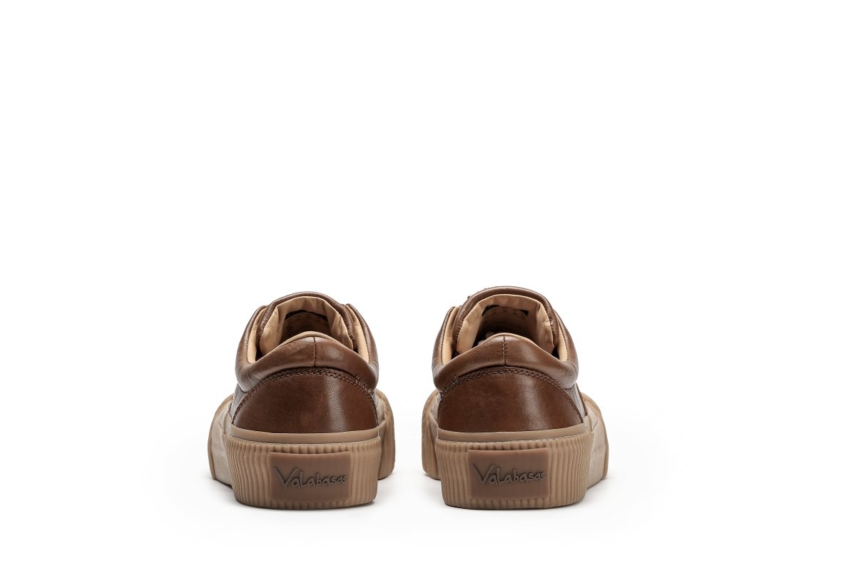 Twisted Metal 200 Cognac Brown Sneakers - Valabasas