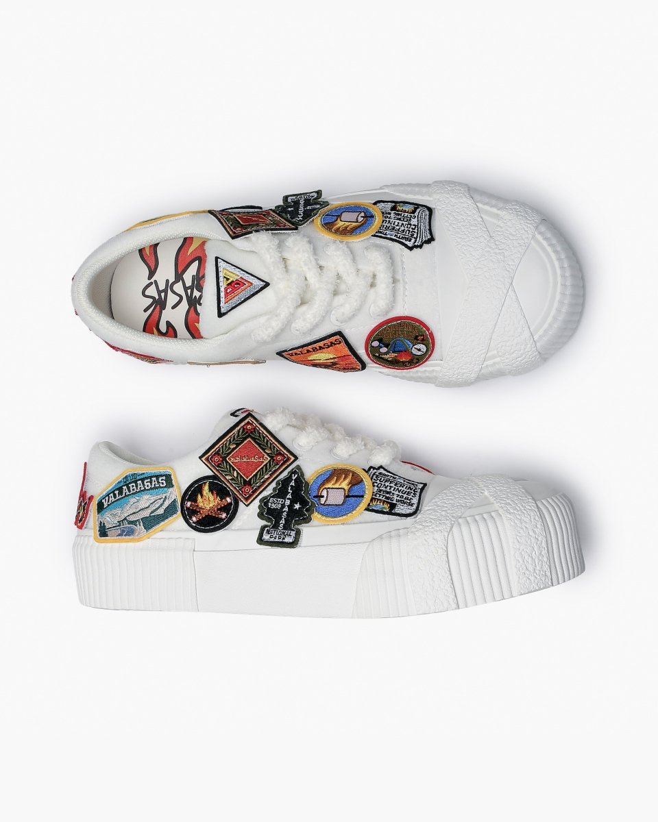 Twisted Metal 200 Patches White - Valabasas