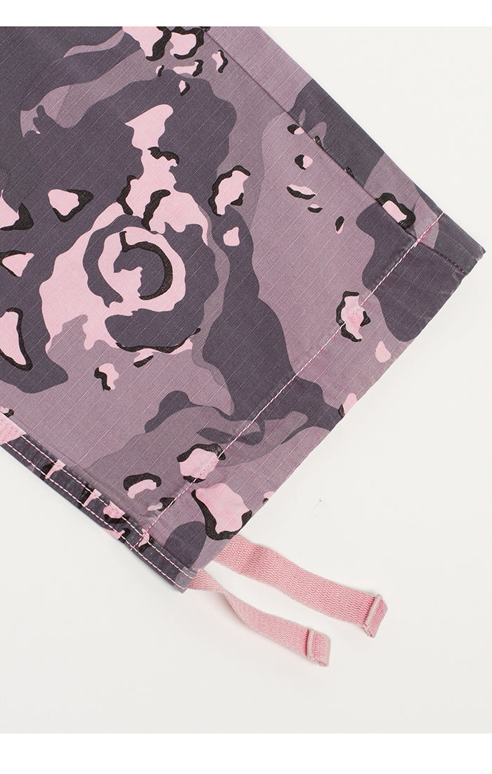 Ice Cream Cargo Pants - Pink Camouflage