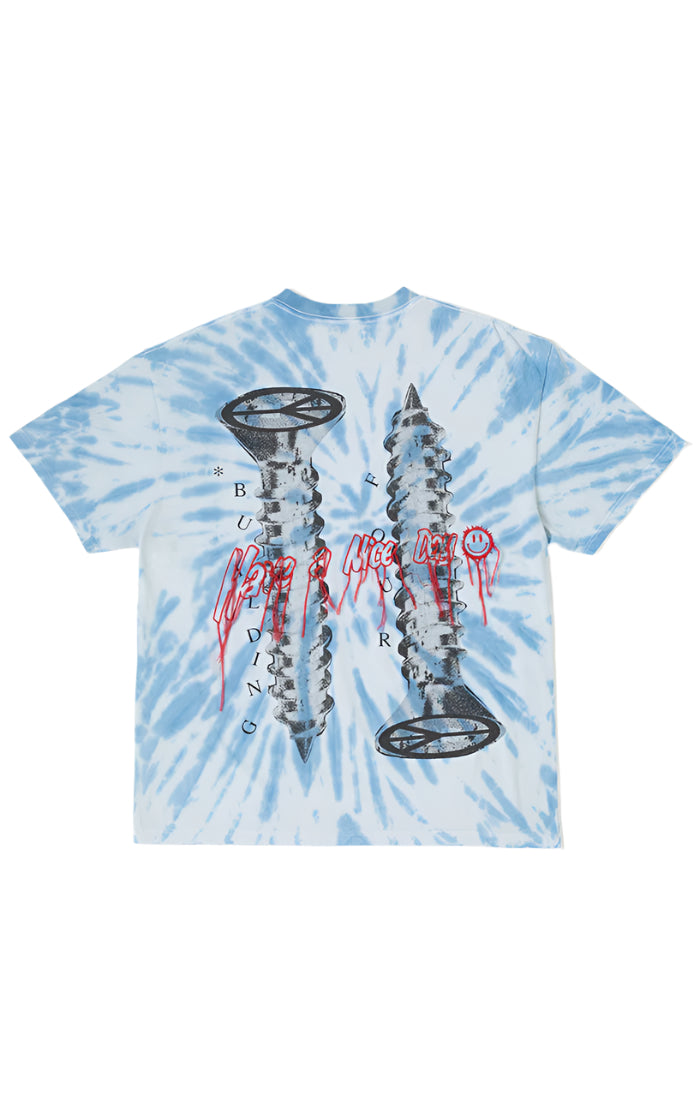 BLDG4 SPLIT SS KNIT TEE