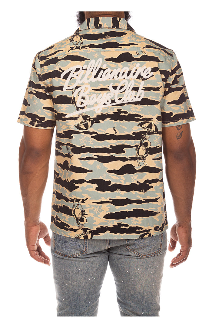 BB Tiger Camo SS Woven