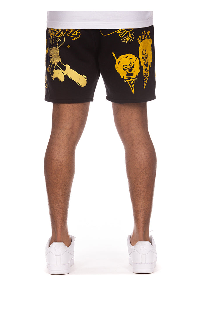 SCOOP SWEATSHORTS BLACK