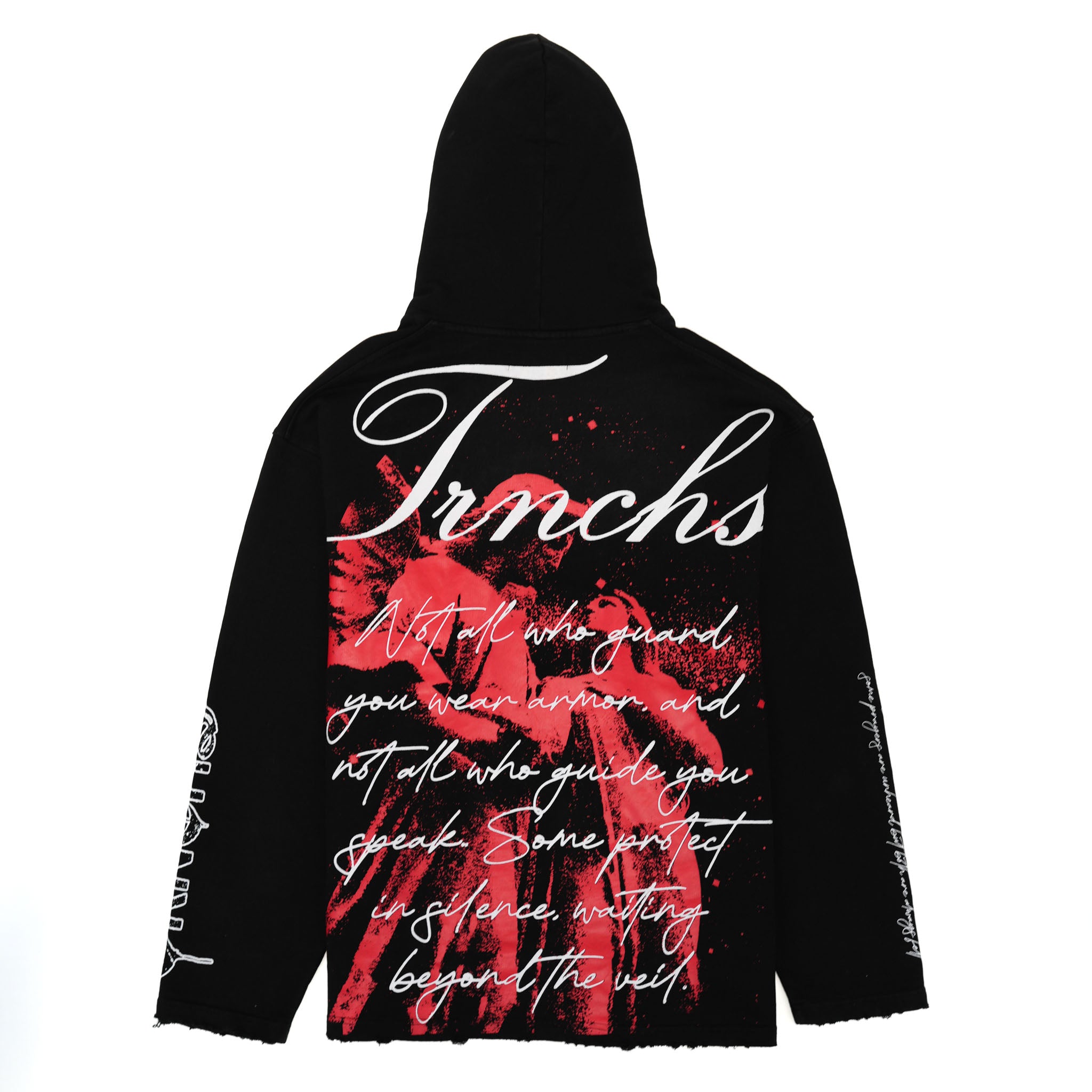 Guided By Ghosts White Hoodie