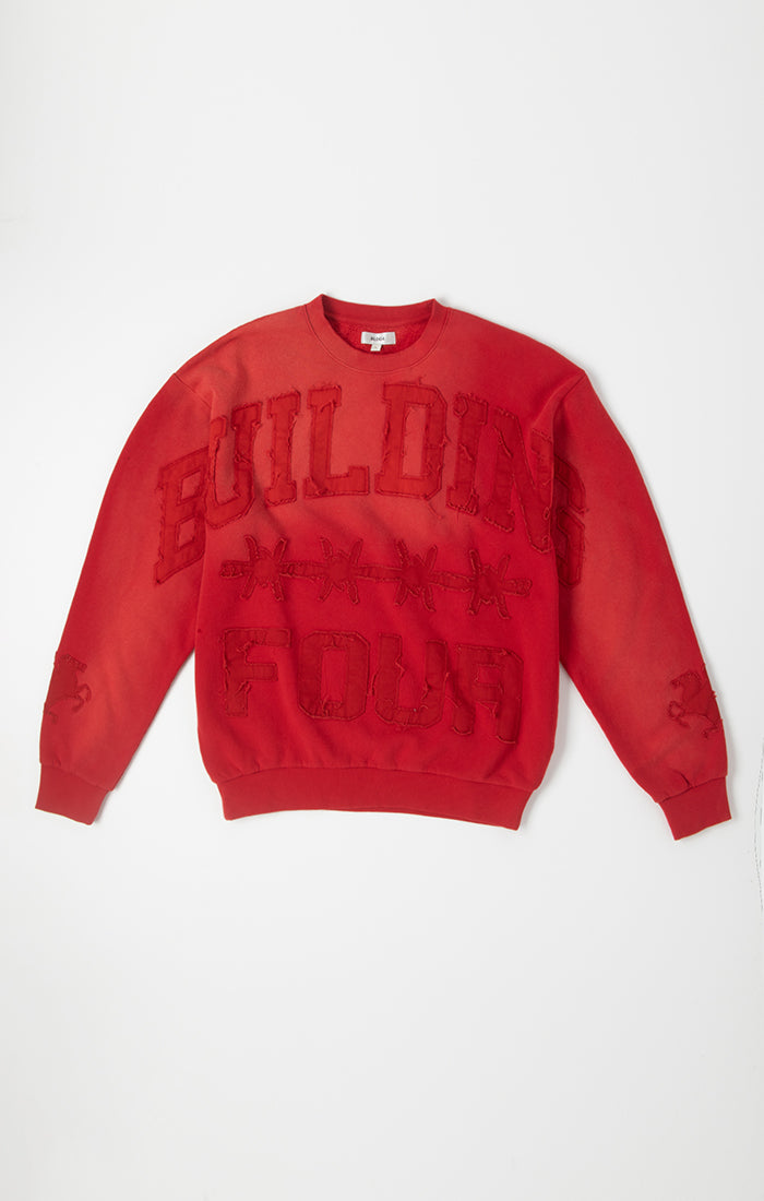 Bldg4 Red Sweatshirt