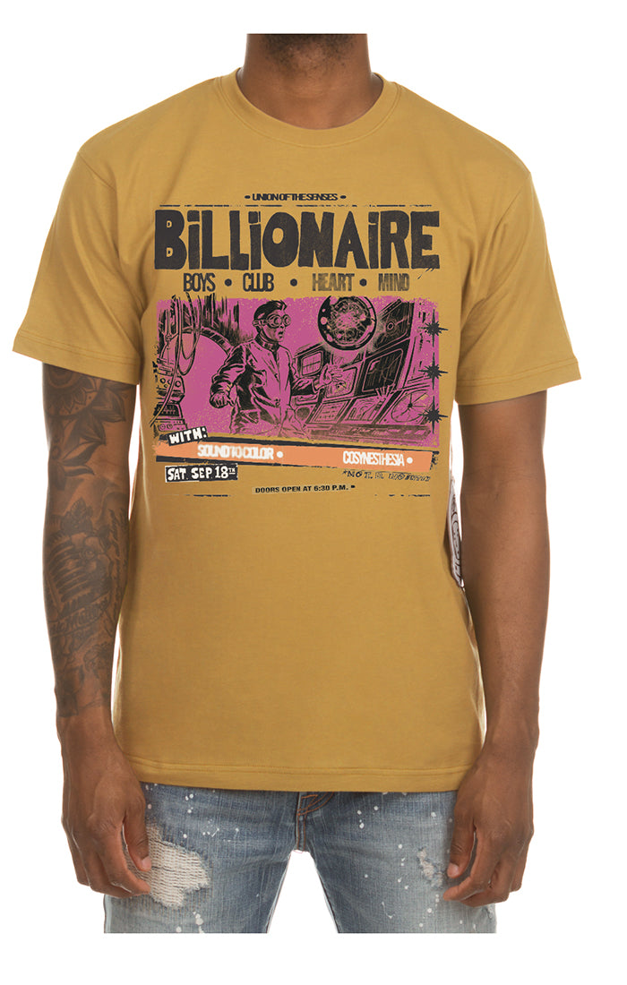 Billionaire Boys Club Labworks Ss Tee Men's T-Shirt - Brown